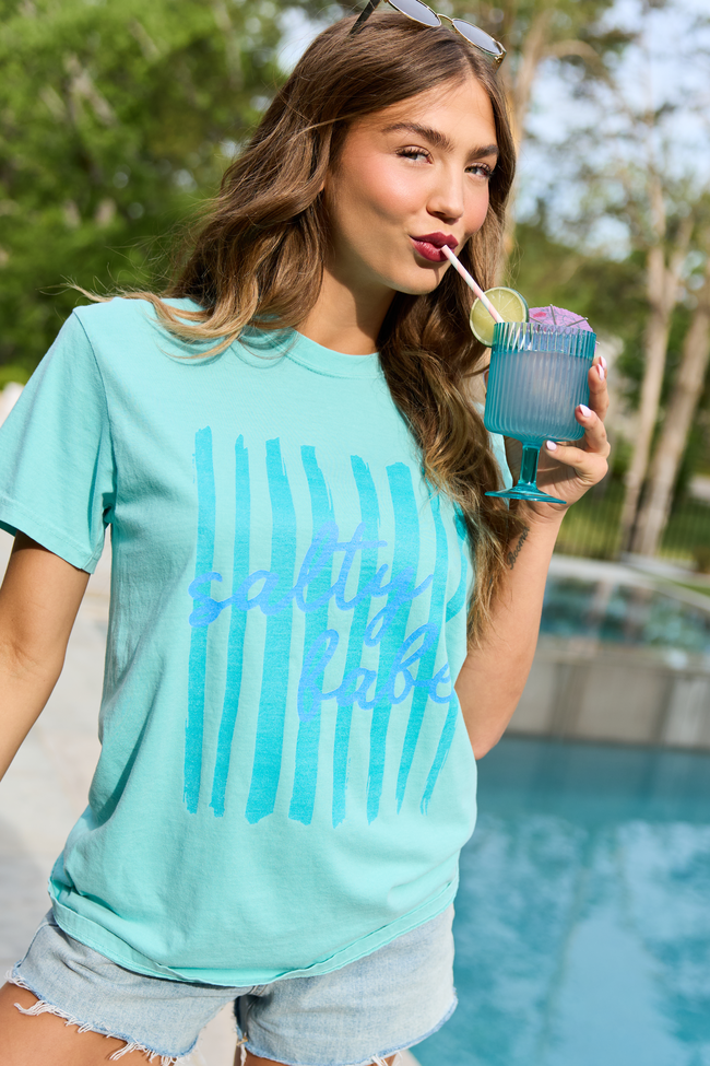 Salty Babe Mint Graphic Tee