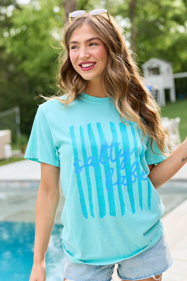 Salty Babe Mint Graphic Tee