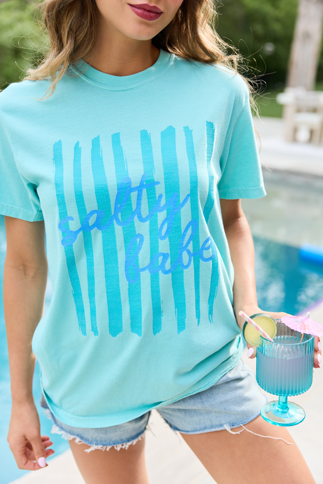 Salty Babe Mint Graphic Tee