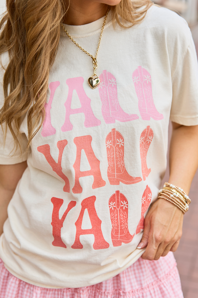 Y'all Ivory Graphic Tee